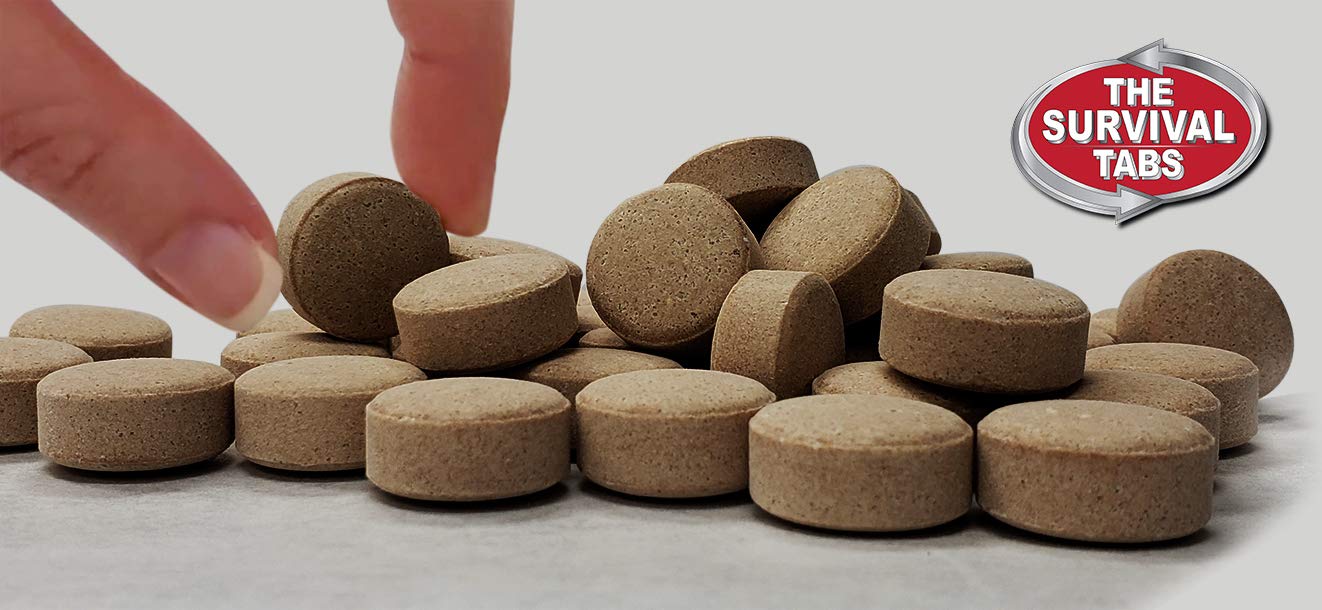 Gluten-free and non-GMO ingredients make Survival Tabs suitable for dietary preferences.