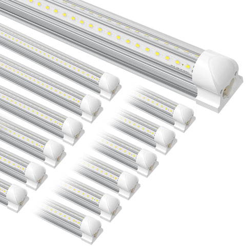 SUSLUM 12-pack T8 LED shop light 4ft with bright daylight for workshops