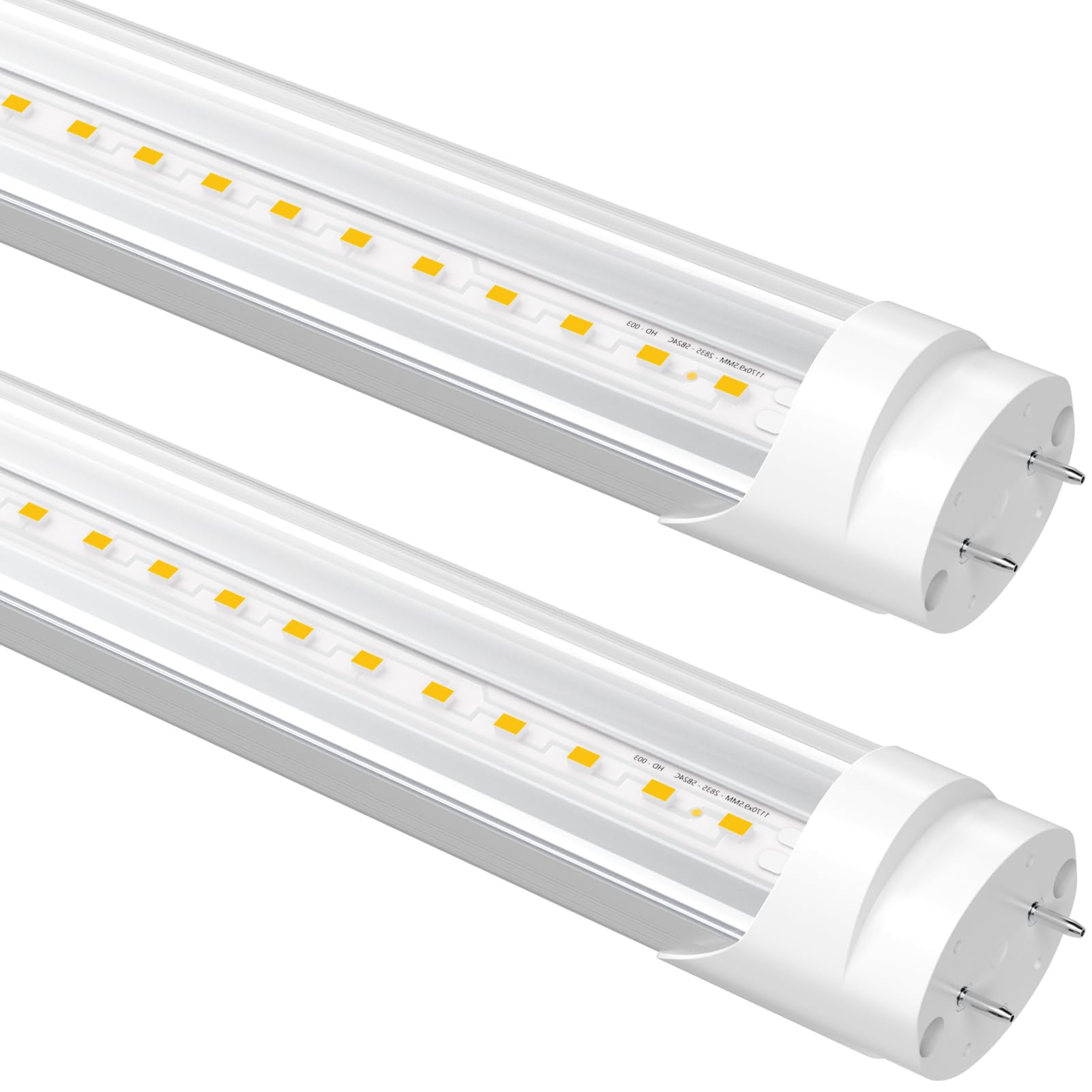 SUSLUM 4ft LED replacement pack provides bright, energy-efficient lighting.