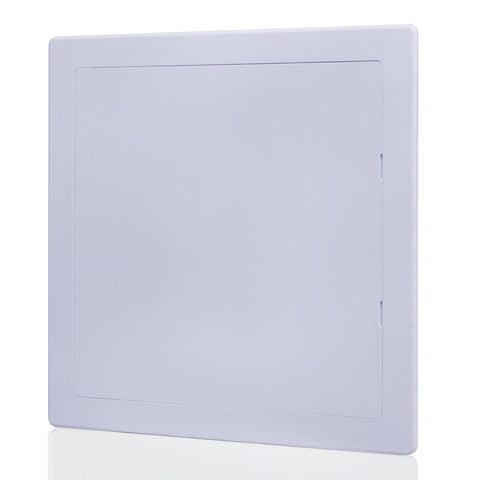 Suteck 18x18 white hinged plumbing access panel for easy maintenance