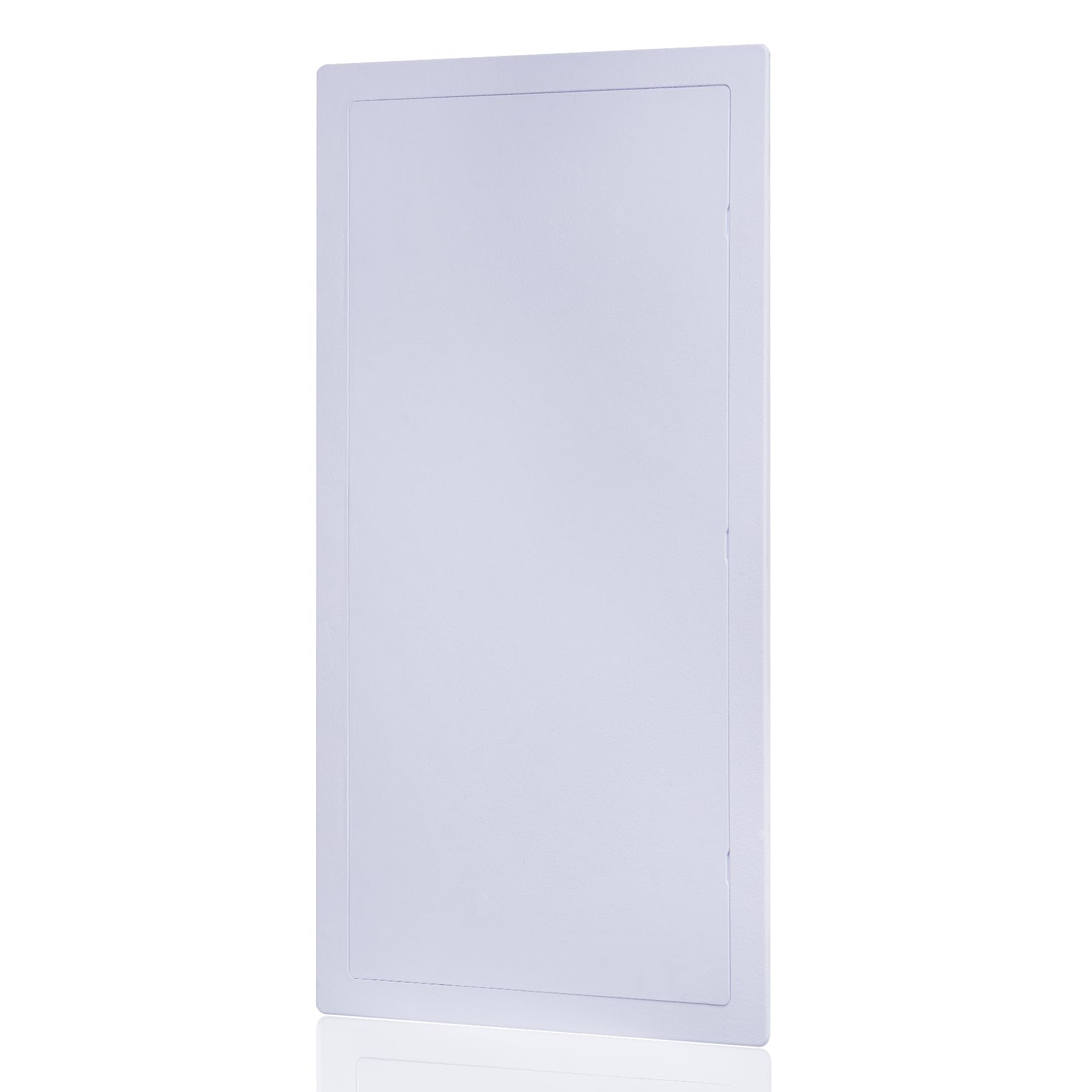 Suteck plumbing access panel on drywall ceiling with easy valve access and clean white finish