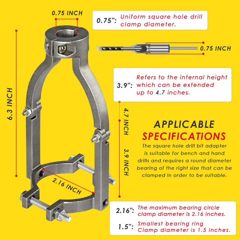Suteng easy-install disassembly saves time during tool changes.