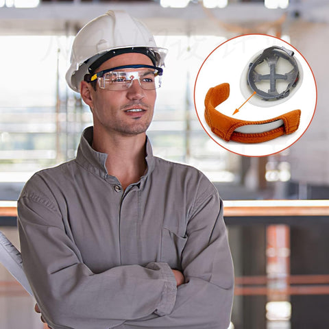 SUTETLW hardhat sweatband easy-clean surface for quick maintenance.
