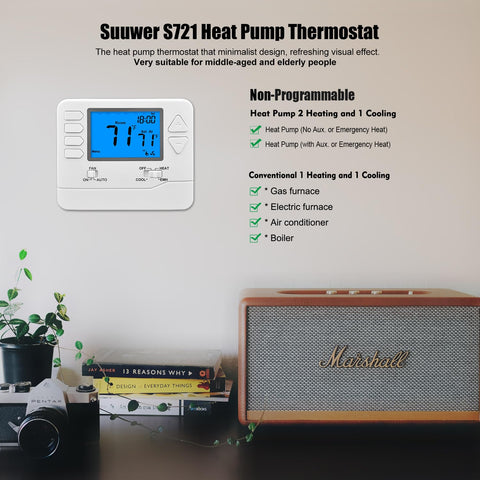 Suuwer S721 back panel and label close up