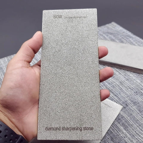 SUWAJUME 1200 grit finishing stone refines fine edges on chisels and blades