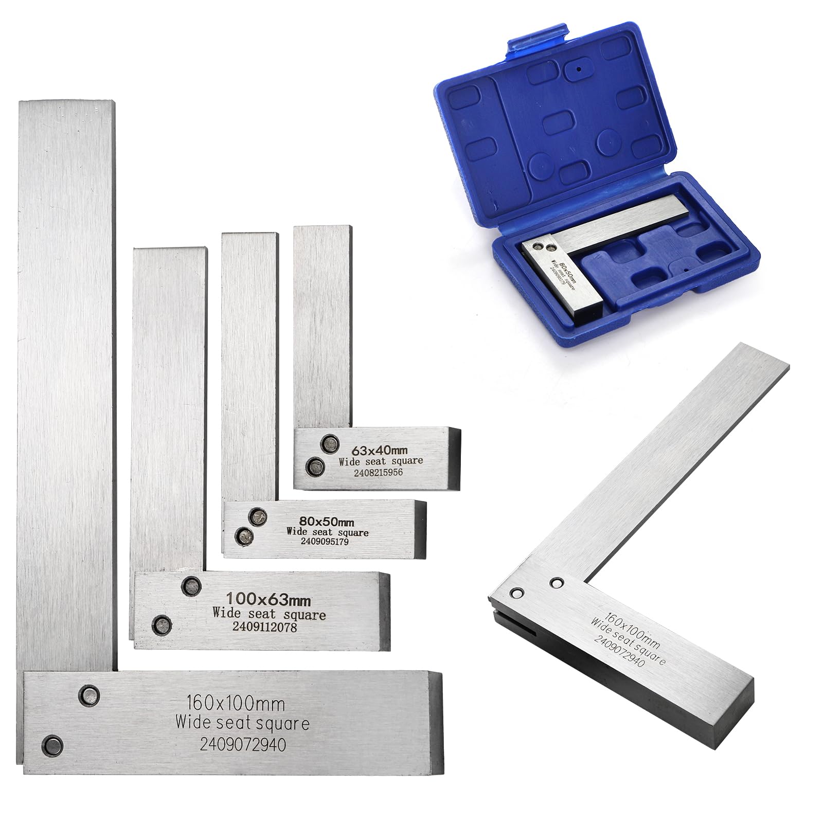 Suwimut Machinist Square 2-inch with storage case, for portable precision in the workspace.