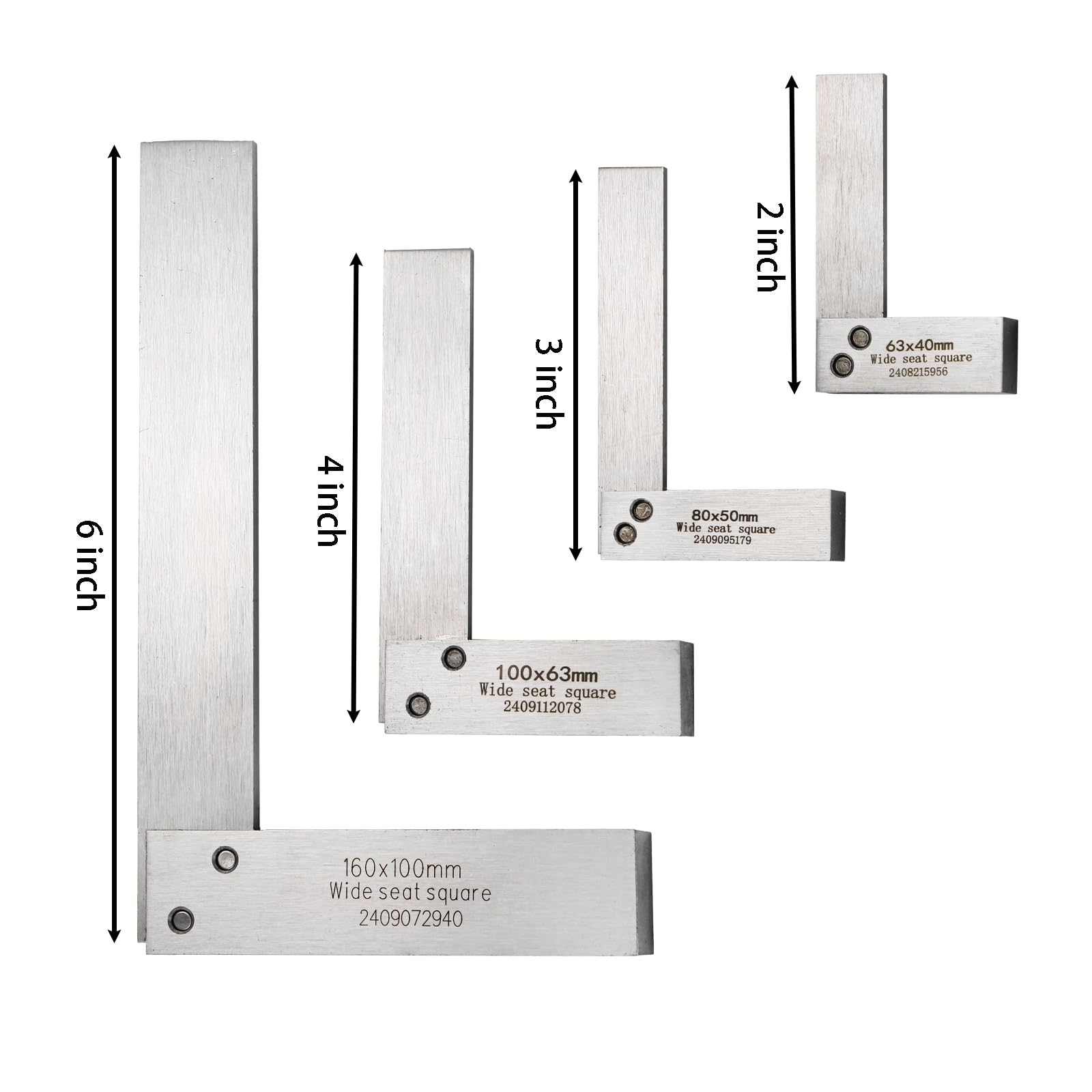 Suwimut Machinist Square 3-inch with inside notch for corner accuracy.