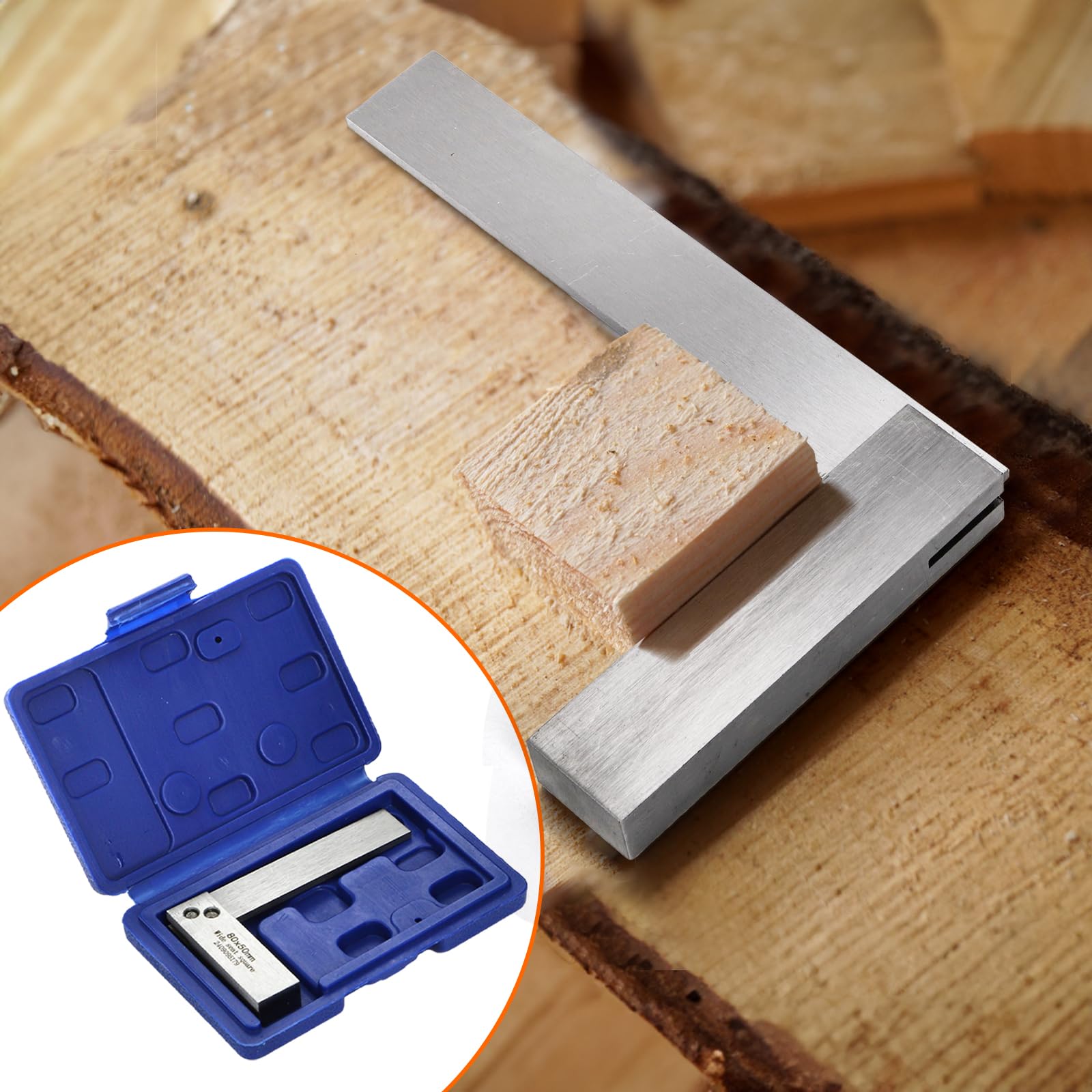 Suwimut Machinist Square polished blades yield clear readings.
