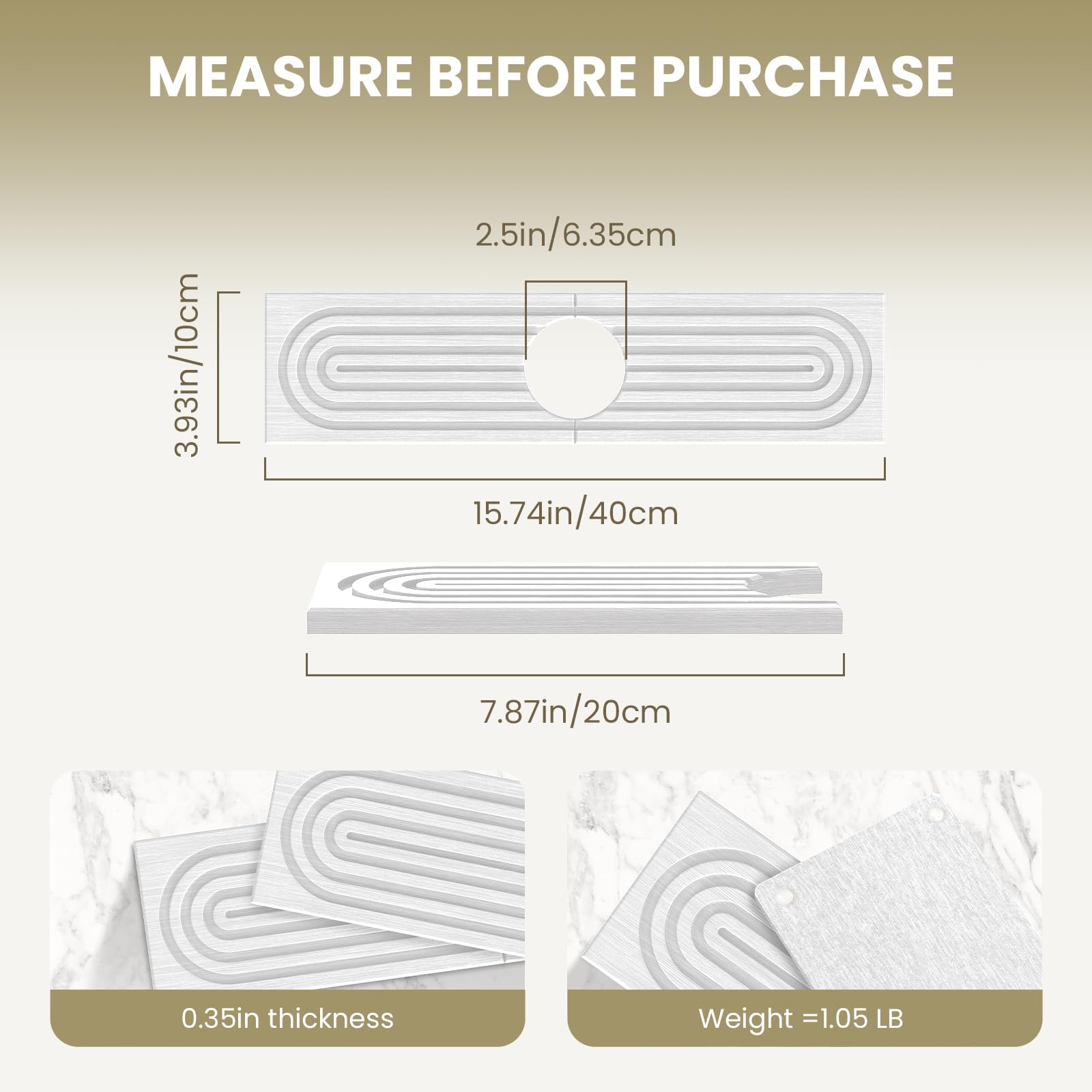 Eco-friendly SUXLINA diatomite mat reduces waste from replacements