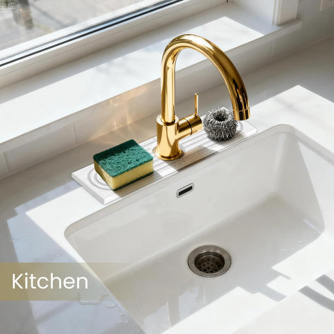 SUXLINA mat placed on kitchen counter for everyday use and protection