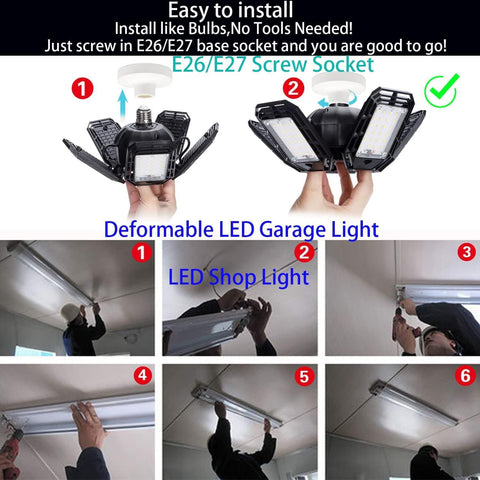 suyncyi easy-install E26/E27 socket design requires no tools.