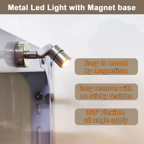 SUZEYAR warm white LED light for jewelry and artwork displays
