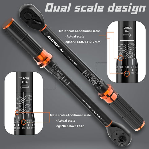 SUZUME lightweight aluminum handle reduces tool weight for easier use