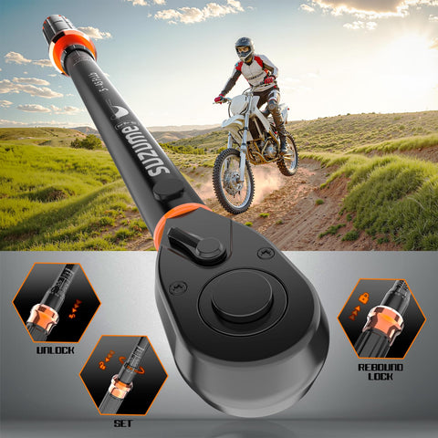 SUZUME torque wrench laser-etched dials stay readable in bright light