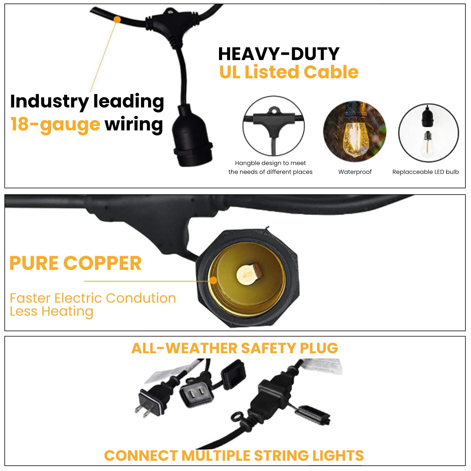 Svater connectable end connectors enable easy expansion across large spaces