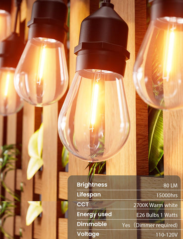 Svater dimmable bulbs offer customizable brightness for evenings