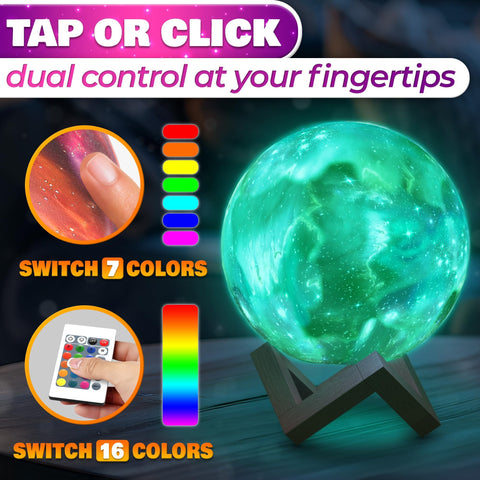 SVICHOCHKA LED Galaxy Lamp 16 colors for ambient scenes