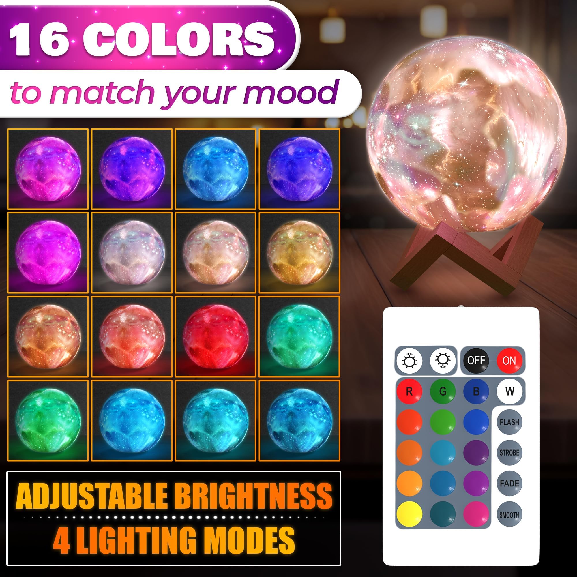 SVICHOCHKA LED Galaxy Lamp Valentine decor idea