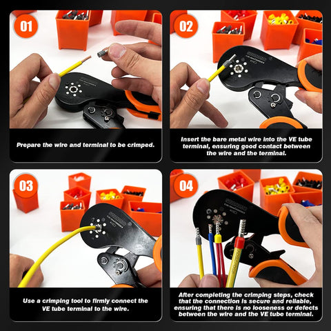 SWANAMB includes 1800 ferrule terminals included for ready-to-work kit.