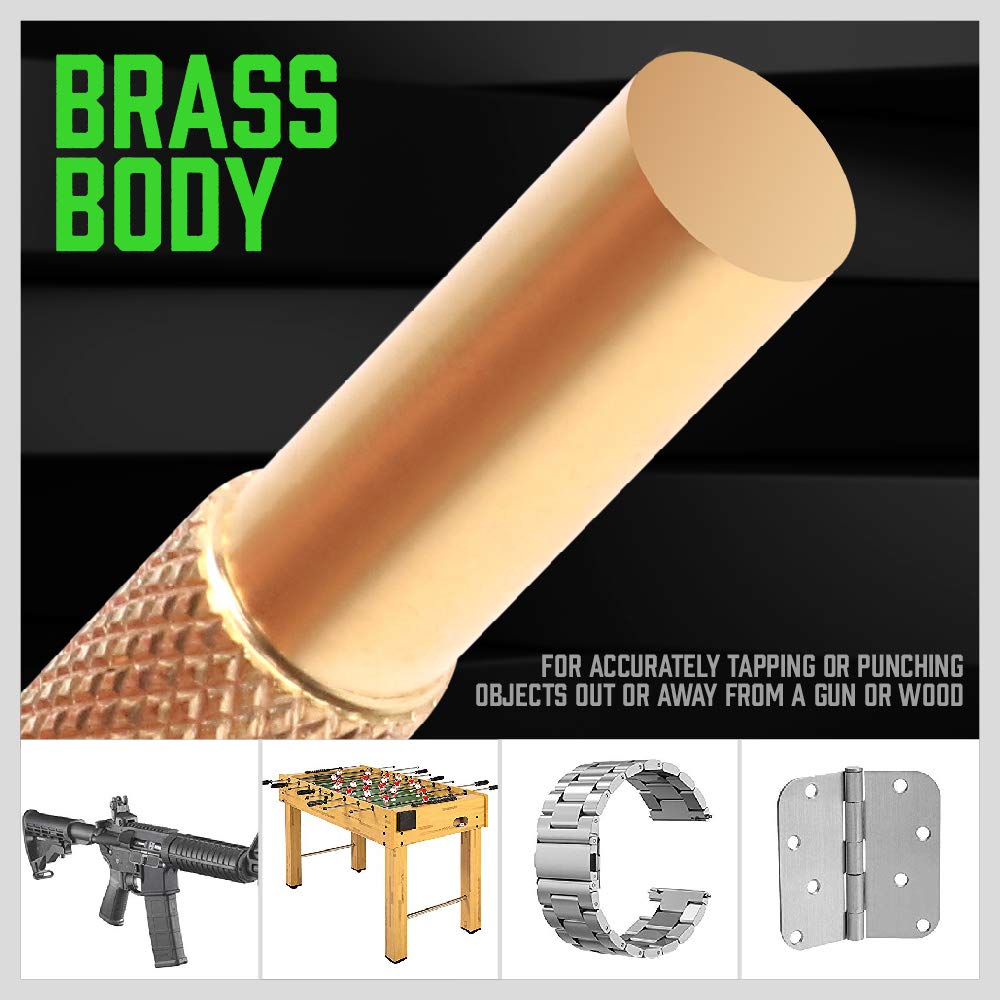 SWANLAKE brass punch set enables precise alignment and pin removal