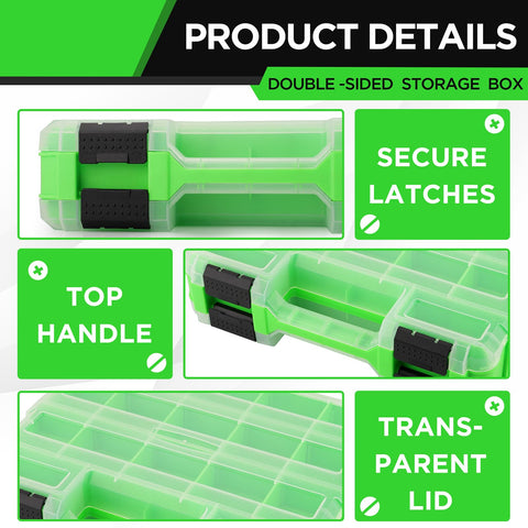 Swanlake compact ergonomic storage fits in garage shelves and vehicles.