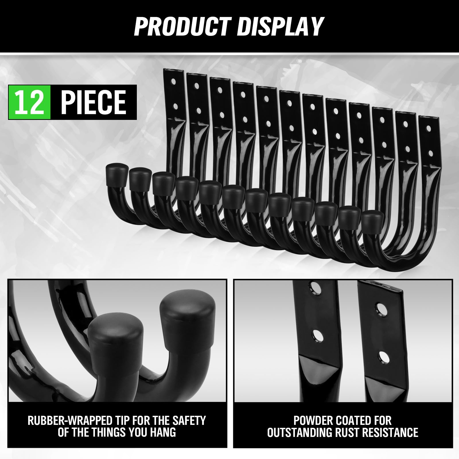 Swanlake extension cord hanger keeps cables tangle-free and ready