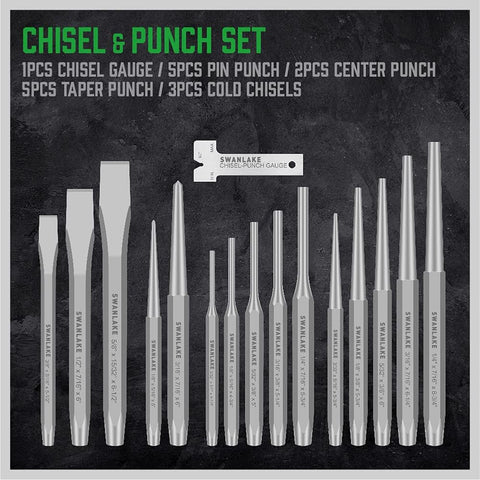 SWANLAKE GARDEN TOOLS punch set demonstrates ball head separation for controlled surface work