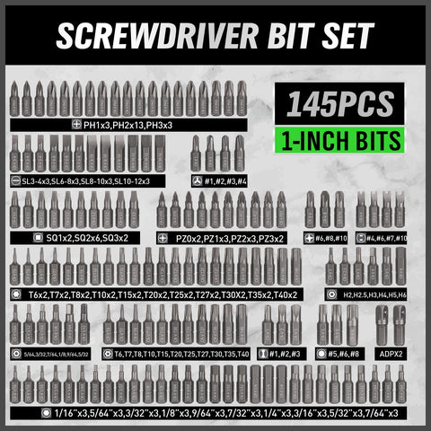 Swanlake Garden Tools ratchet wrench beside bits for efficient tightening