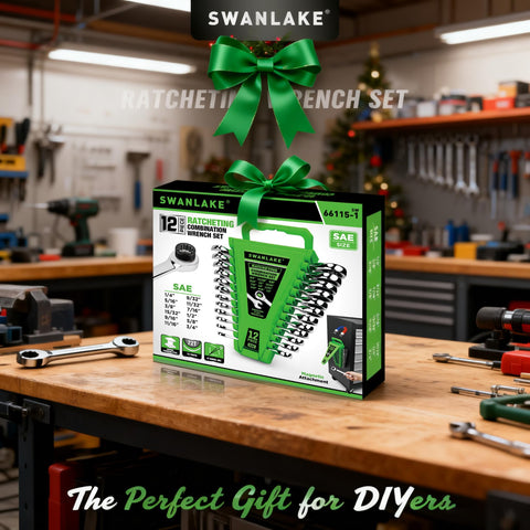 Swanlake garage-friendly toolkit for routine home maintenance tasks.