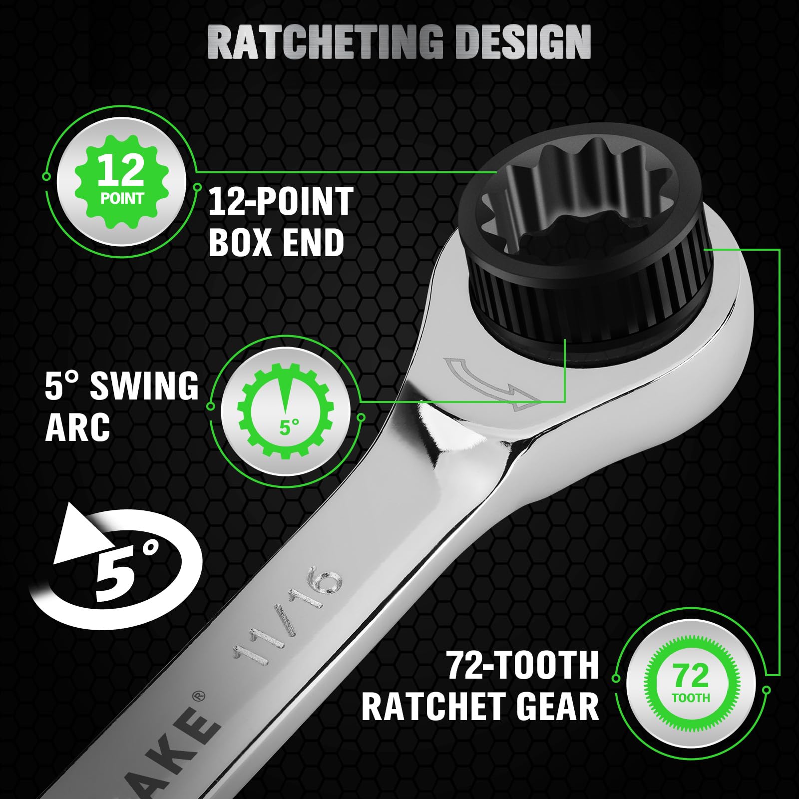 Swanlake long-handle wrenches provide extra leverage for easier DIY tasks.
