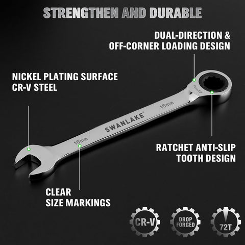 Swanlake Garden Tools long handles provide comfortable leverage