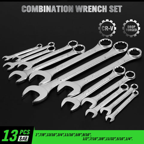 SWANLAKE GARDEN TOOLS metric wrenches 6-24mm provide strong torque in tight spaces