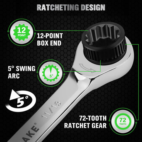 Magnetic base organizer keeps SWANLAKE wrenches secure and accessible