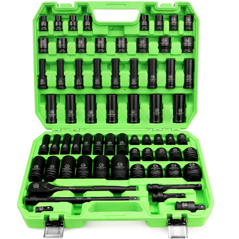 Swanlake 66-piece drive socket set for professional heavy-duty repairs.