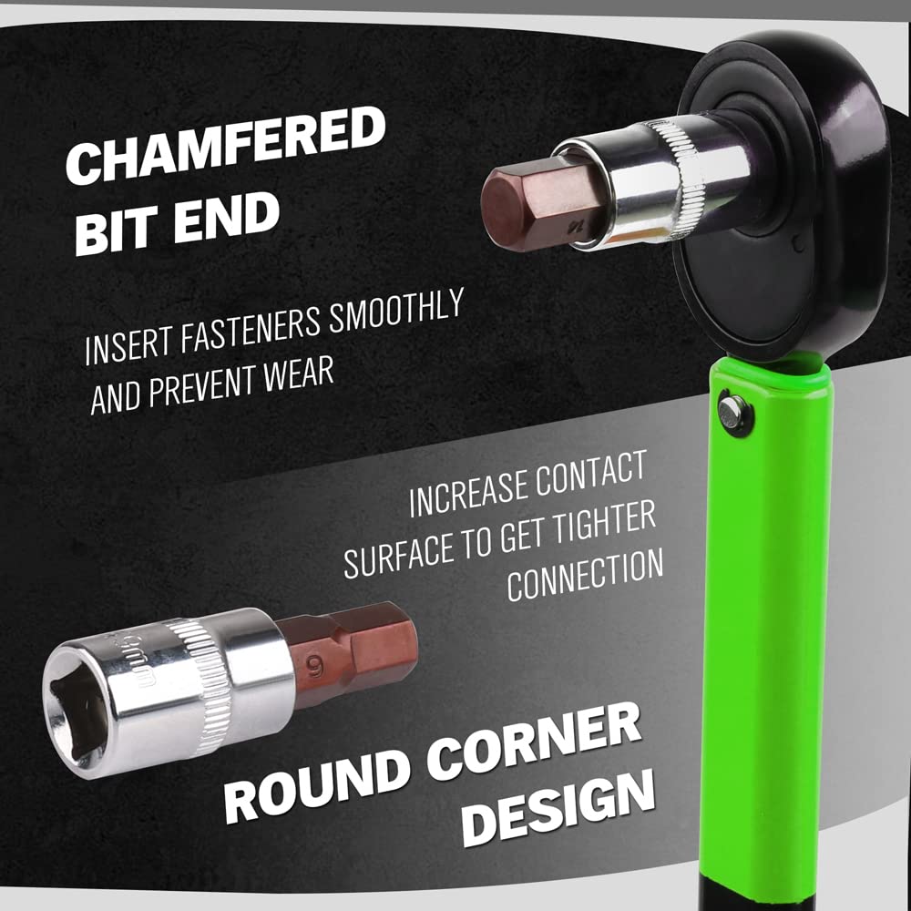 Swanlake drive-compatible sockets fit 1/4, 3/8, and 1/2 inch tools
