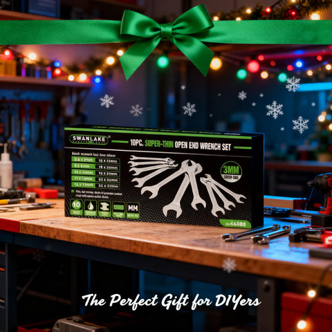 Swanlake workbench-ready wrench set for DIY projects