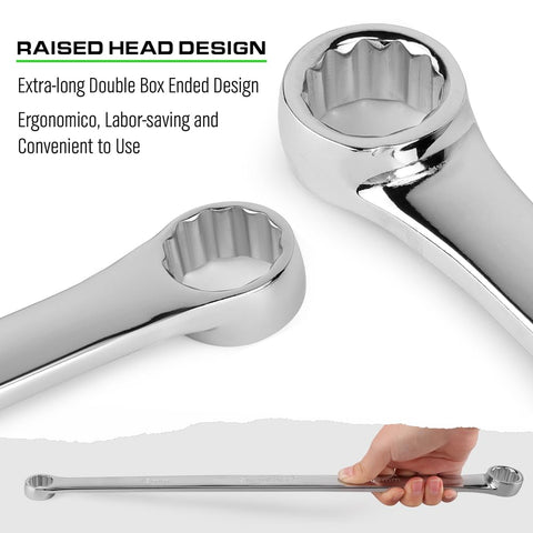 Swanlake 15-degree offset wrench enables better access in tight spaces.