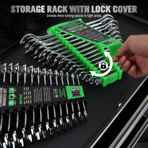 SWANLAKE wrenches with 15-degree offset open ends for tight spaces