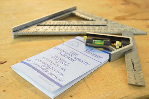 Swanson Blue Book roof guide supports accurate rafter planning