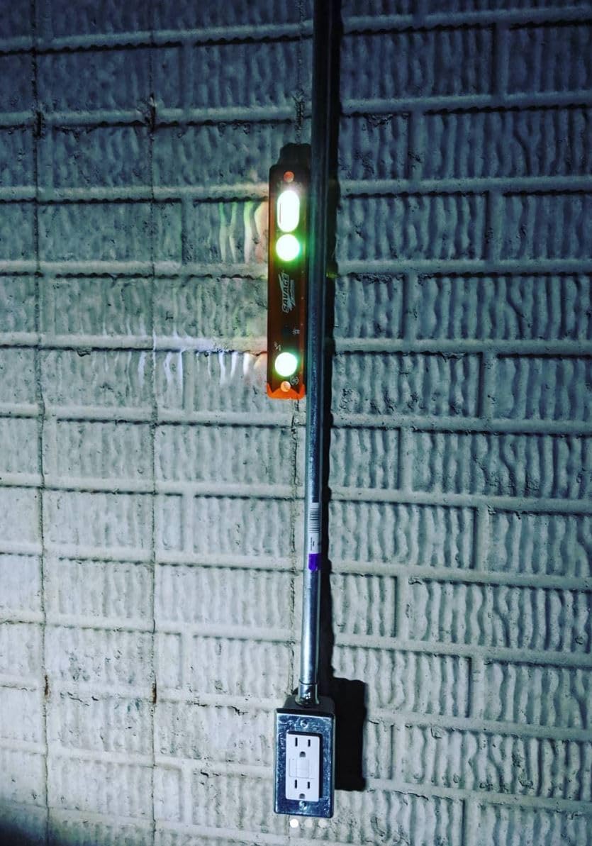 Swanson Savage Lightning Brightview surrounds boost readability in dim light.