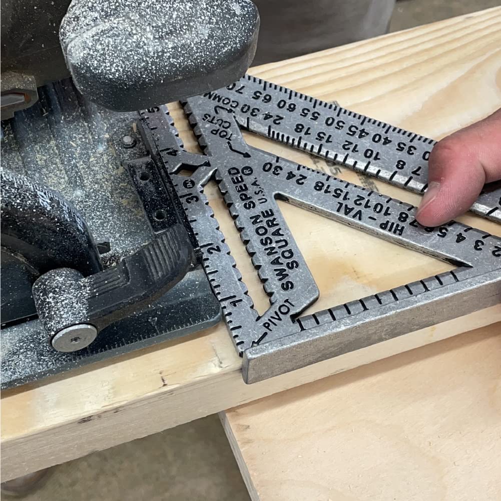 Swanson Speed Square Pro 7-Inch portable tool ready for job sites.