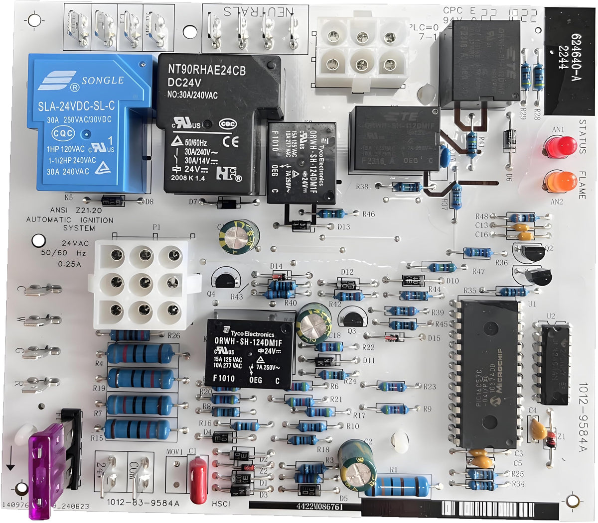 SWEthSU 903429 M1 Series control board for Nordyne Inter-Therm furnaces, quick replacement and compatibility.