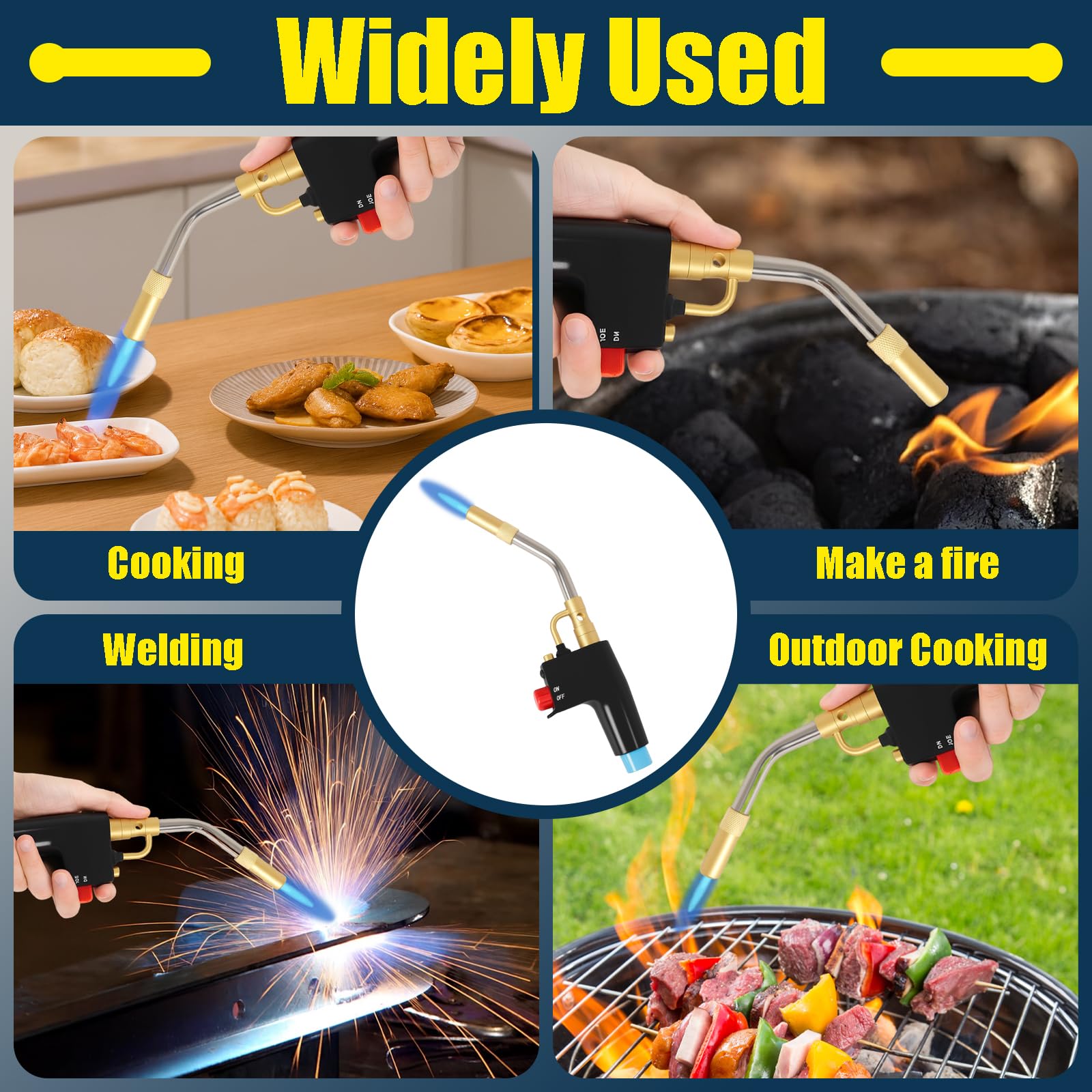 Swess TS4000 instant on/off trigger enables one-handed operation for quicker tasks.