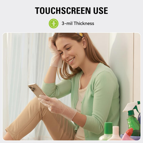 SWIFTLITE latex-free gloves support allergy-conscious users during tasks.