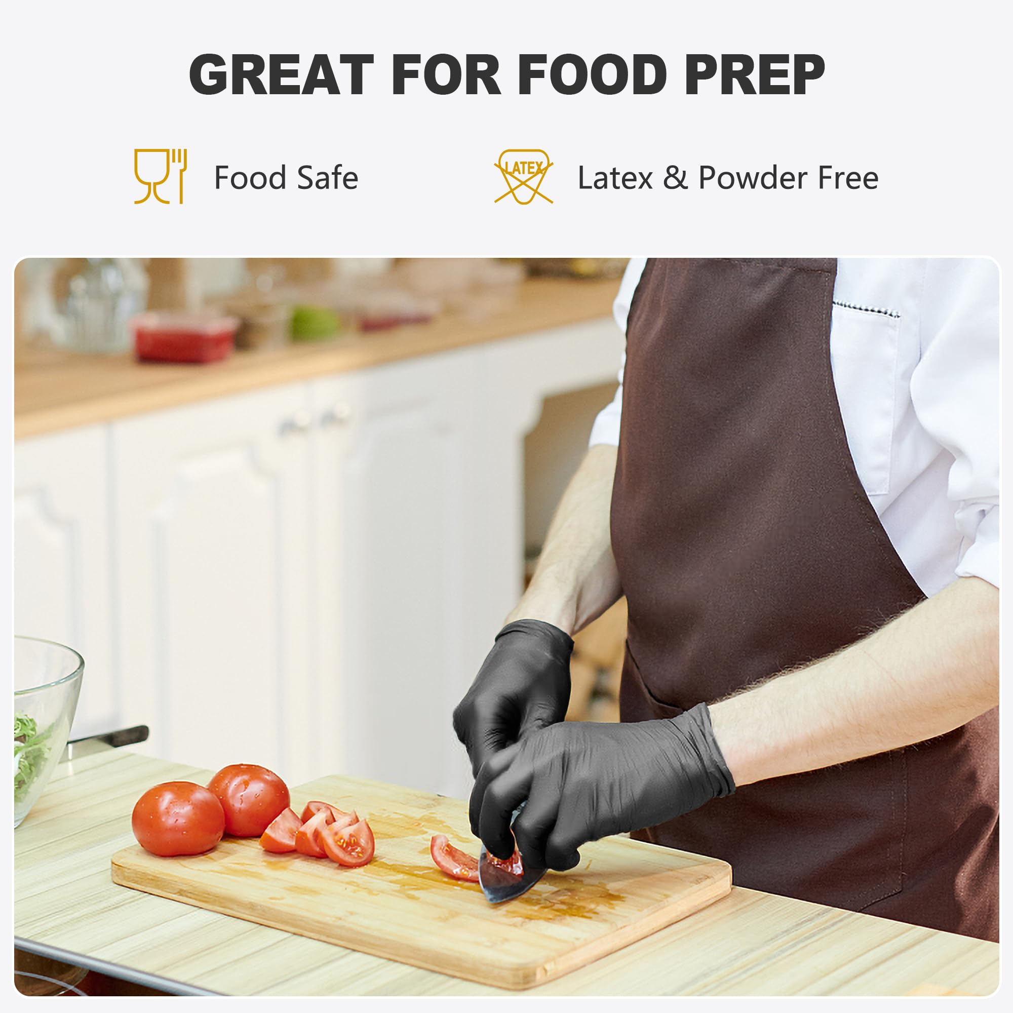 SWIFTLITE gloves in action highlighting dexterity for precise food prep