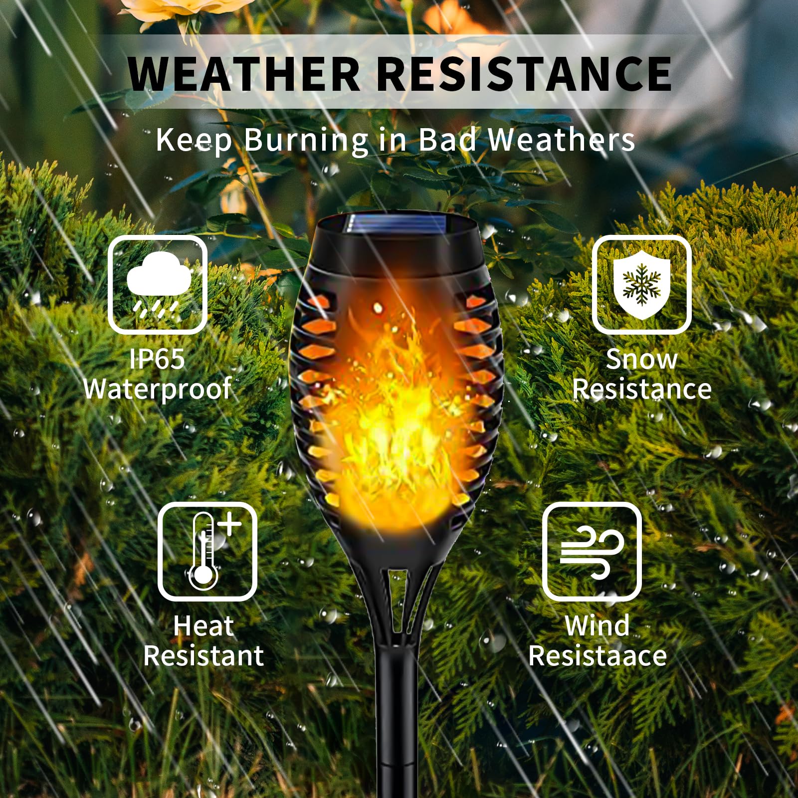 Swingers solar path lights guide guests along walkways with durable waterproof design.