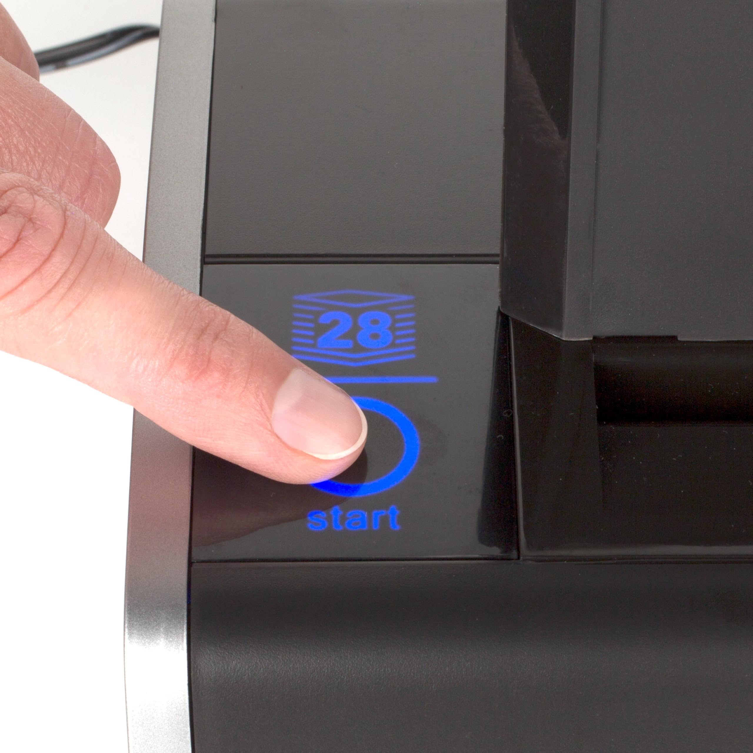 Swingline capacitive touch screen offers simple, precise control