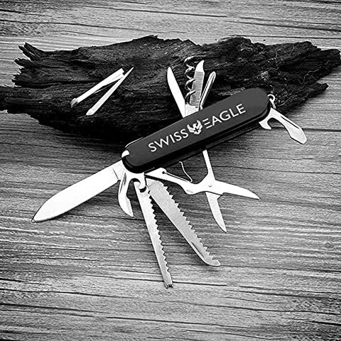 Swiss Eagle 30-in-1 magnifying glass aids detailed craft work