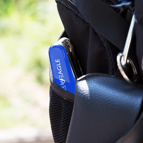 Swiss Eagle blue tweezers enable precise component handling