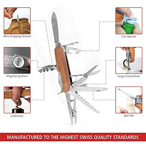Swiss Eagle pocket tool scissors for fast trimming and improvised repairs outdoors or at home.